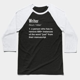 Writer Definition - Version 2 Baseball T-Shirt